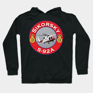 HM Coastguard Sikorsky S-92A Helicopter Hoodie